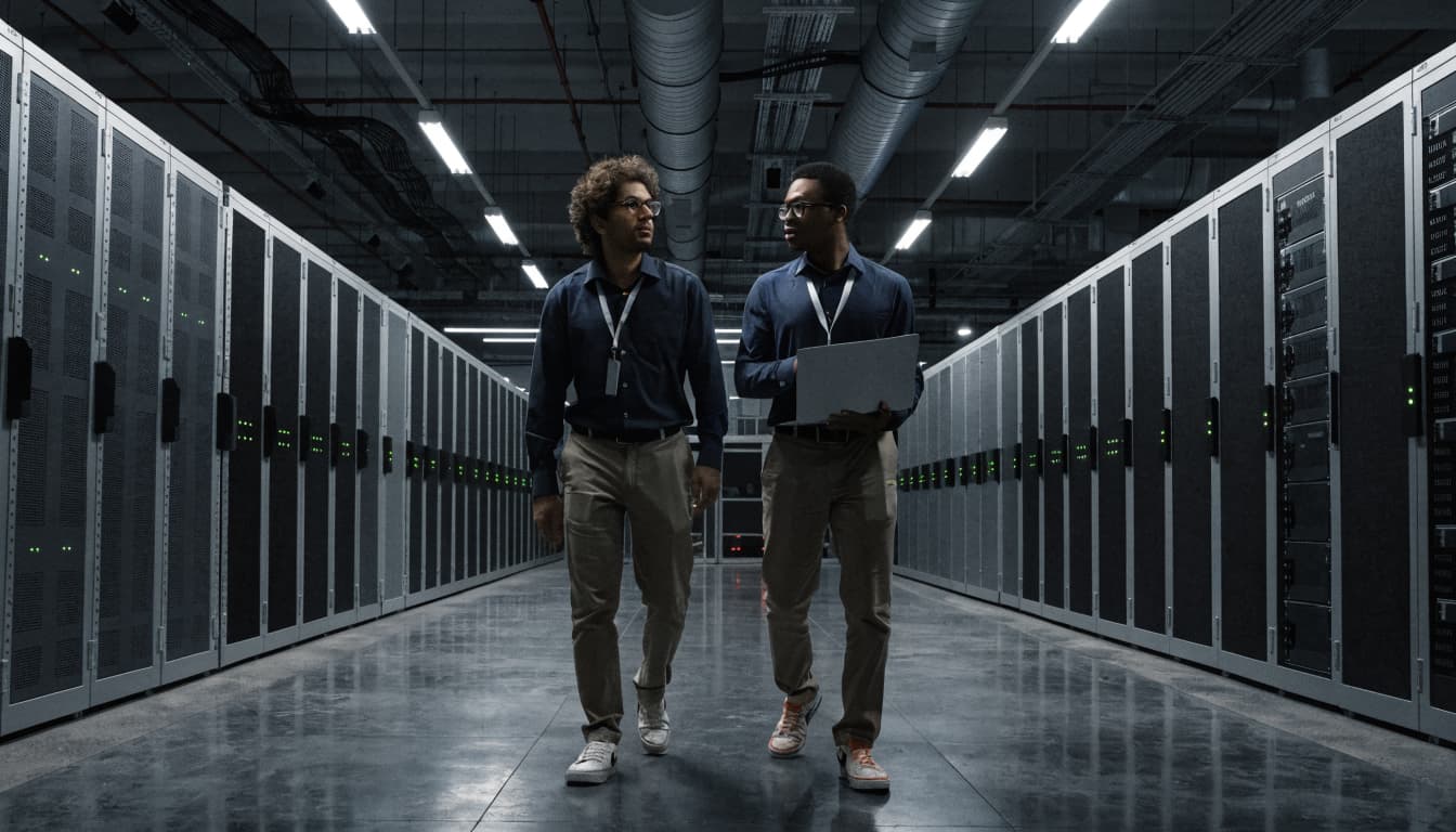 Cloud data centre for AI training